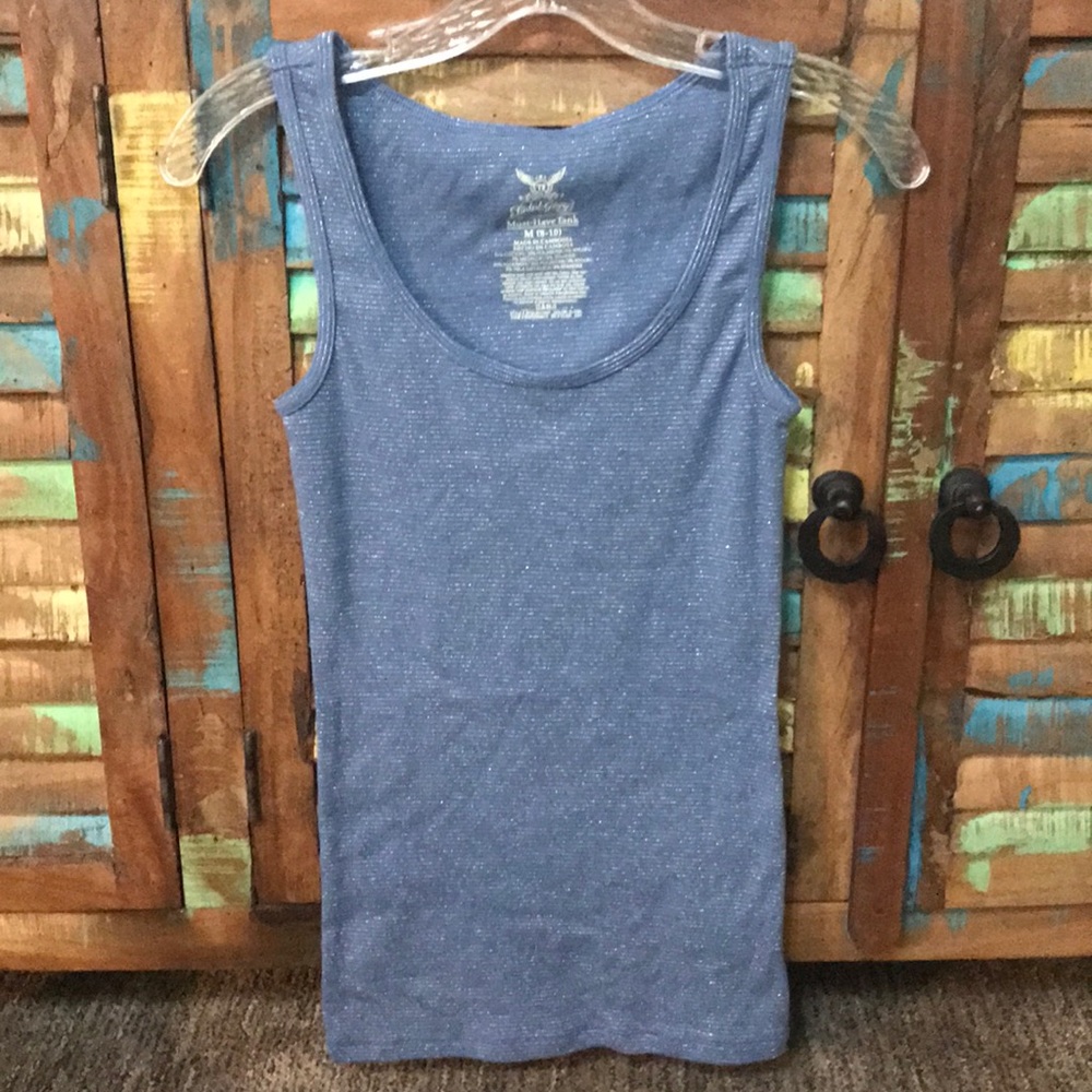 Blue Sparkle Tank